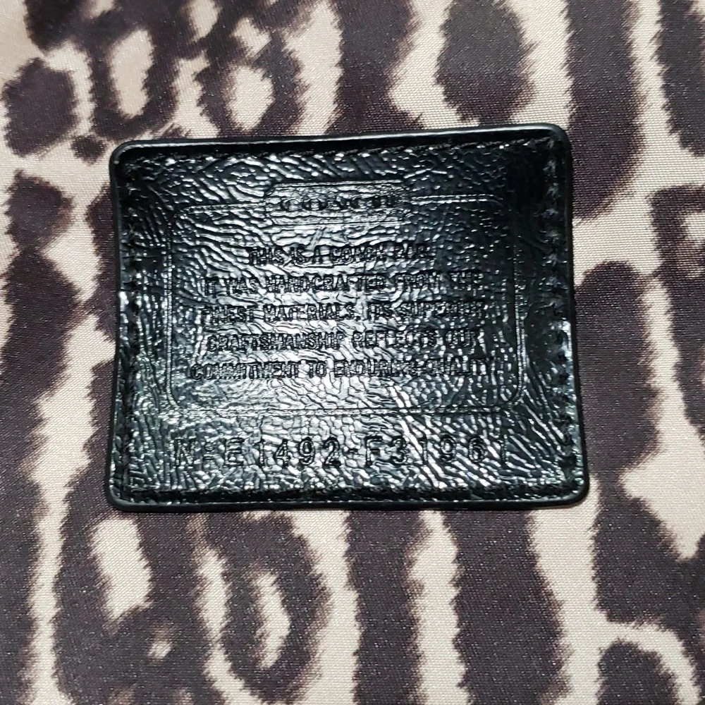 Coach Ocelot Print Nylon travel Bag, Snap Pouch & Cosmetic Pouch-Set - Picture 8 of 16
